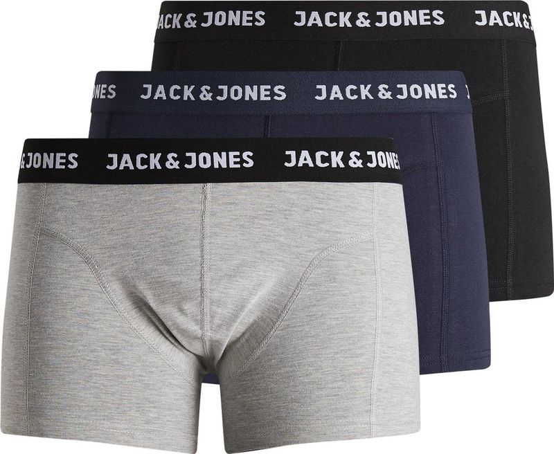 Jack & Jones - Jac Anthony - Boxershorts - Zwart - 3-pack