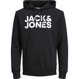 Jack & Jones Corp Logo Hoodie - Groen - Katoen/POLYESTER