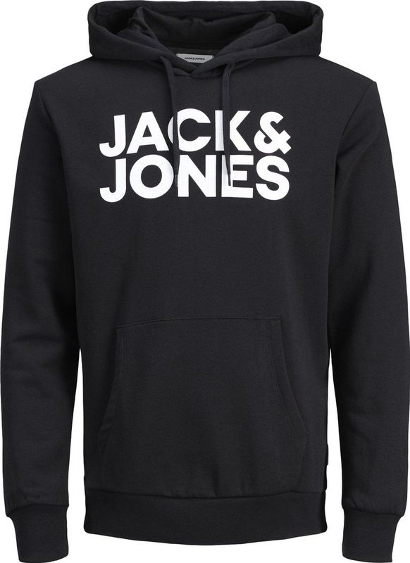 Jack & Jones Corp Logo Hoodie - Groen - Katoen/POLYESTER