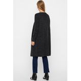 VERO MODA Vmdoffy Ls Long Open Cardigan - Gebreid Vest - Groen - 52% Gerecycled Polyester