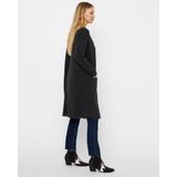 VERO MODA Vmdoffy Ls Long Open Cardigan - Gebreid Vest - Groen - 52% Gerecycled Polyester