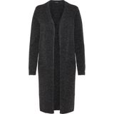 VERO MODA Vmdoffy Ls Long Open Cardigan - Gebreid Vest - Groen - 52% Gerecycled Polyester