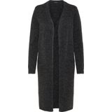 VERO MODA Vmdoffy Ls Long Open Cardigan - Gebreid Vest - Groen - 52% Gerecycled Polyester