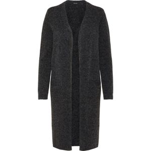 VERO MODA Vmdoffy Ls Long Open Cardigan - Gebreid Vest - Groen - 52% Gerecycled Polyester