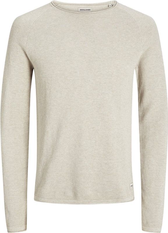 JACK & JONES - Katoenen Pullover - Blauw - Casual - Ronde Hals
