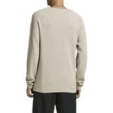 Strickpullover mit Label-Patch Modell 'HILL'