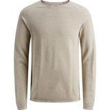 Strickpullover mit Label-Patch Modell 'HILL'