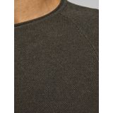 Strickpullover mit Rundhalsausschnitt Modell 'HILL'