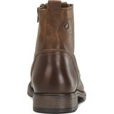 Veterboots - Russel - Effen - Leer - Blokhak