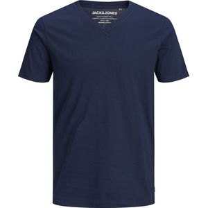 Jack Jones Jjeorganic Basic Tee Ss v-Neck Noos Heren