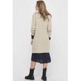 Cardigan - Whitecap Gray Melange - Breisel - V-hals - Lange Mouwen