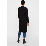 Cardigan - Zwart - V-hals - Lange Mouwen - Rechte Boord