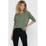 Damen-T-Shirt Only Alba mit 3/4 Ärmeln