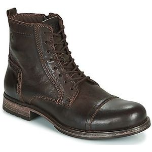 JACK & JONES Veterboots 'Russel'  kastanjebruin