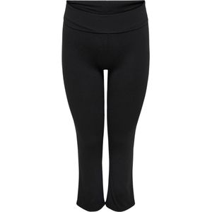 Only Play Curvy Curvy Fold Jazz Pants Curvy Dames Sportbroek - Black