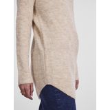 PIECES - Ellen - Gebreide Tuniek - Mêlee - Polyestermix