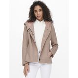 Only - Onlsedona Otw - Korte Jas - Mokka - Dames