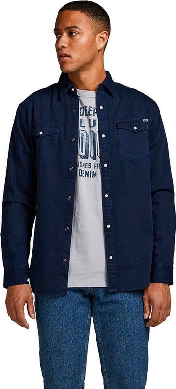 Jack & Jones Hemd Sheridan Langarmhemd