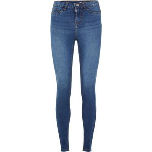 Noisy May - NMCallie Skinny Jeans - Donkerblauw - 75% Katoen