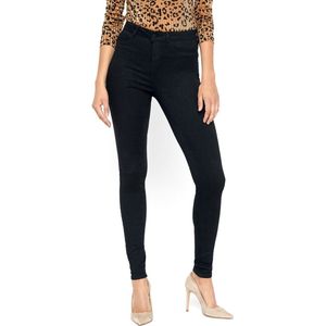 Noisy May - Callie HW - Jeans - Zwart - 75% Katoen