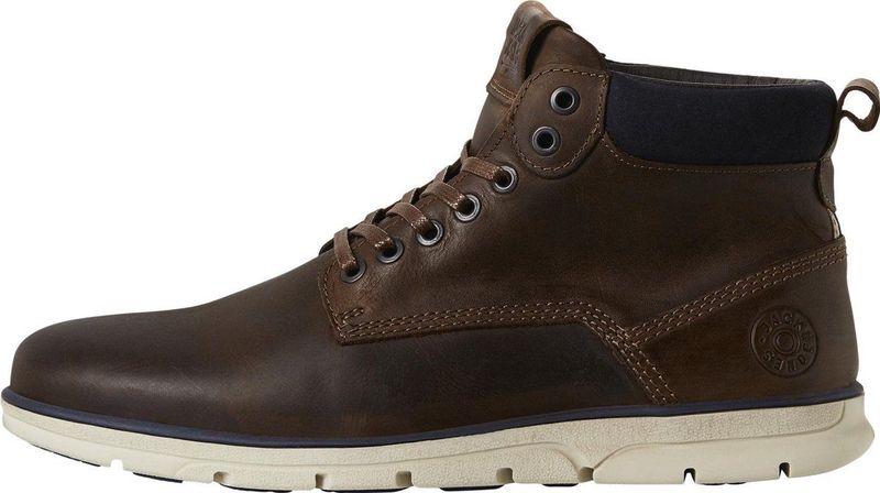 Jack Jones Footwearjfwtubar Leather Brandy Stsbrandy Brown42