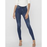 ONLY high waist skinny jeans ONLROYAL dark denim blue regular
