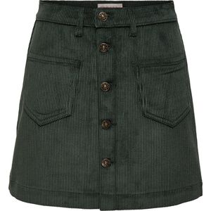 Onlamazing - Korte Rok - High Waist - Knoopsluiting - Voorzakken