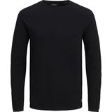 Jack & Jones Strickpullover Rundhals Strickpullover Langarm Sweater aus Baumwolle JJEHILL JJEHILL KNIT CREW NECK NOOS