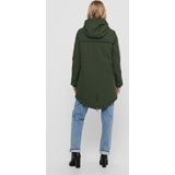 Knus - Parka - Groen - Gerecycled Polyester - Capuchon