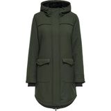 Knus - Parka - Groen - Gerecycled Polyester - Capuchon