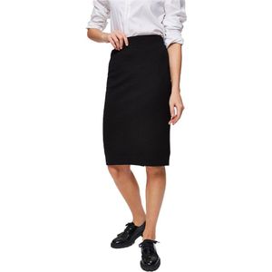 SELECTED FEMME - Kokerrok - Zwart - Katoen