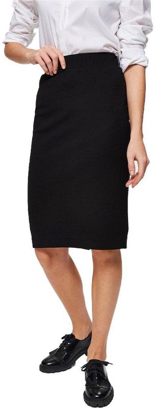 SELECTED FEMME - Kokerrok - Zwart - Katoen