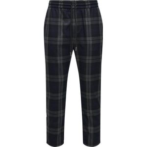 Onslinus - Tapered Fit Chinobroek - Grijs - Twill - Elastische Tailleband