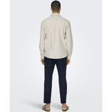 ONLY & SONS Langarmhemd »ONSCAIDEN LS SOLID LINEN SHIRT NOOS«