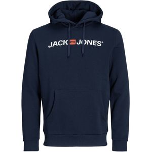 Jack & Jones - Logo Hoodie - Groen - Katoen/Polyester