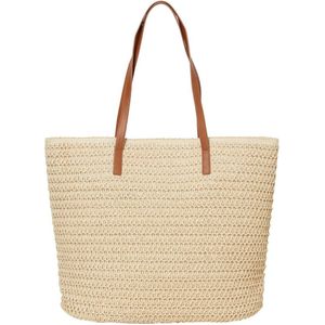 VERO MODA strandtas beige