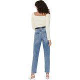Onlveneda - High Waist Mom Fit Jeans - Blauw - Katoen