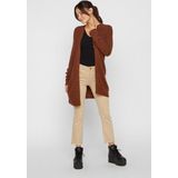 PIECES - T-shirt - Zwart - Lange Mouwen - Geribbeld Effect - Katoen