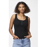 Gevoerde Zoom/Rand - Geribbeld Gebreid - Jersey - Effen - Mouwloos