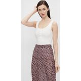 PIECES Dames Pckitte Tank Top - Wit (Bright White)