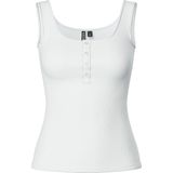 PIECES Dames Pckitte Tank Top - Wit (Bright White)