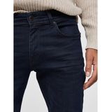 Selected Homme Heren Jeans Broeken STRAIGHT SCOTT regular/straight Fit Blauw Volwassenen