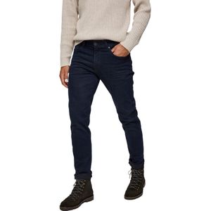 Selected Homme Heren Jeans Broeken STRAIGHT SCOTT regular/straight Fit Blauw Volwassenen