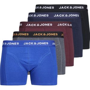 Jack and Jones - 5-Pack Boxershorts Heren - Katoen - Navy