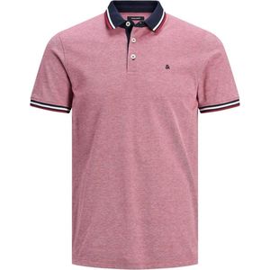 JACK & JONES - Poloshirt - Rood - Katoen