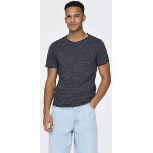 Shirt - Albert - Effen - Jersey - Normale Pasvorm - Kwartmouw