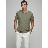 Jack Jones Jjesplit Neck Tee Ss Noos Heren t-Shirt