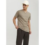Jack Jones - Jjesplit Neck Tee Ss Noos - Heren - t-Shirts