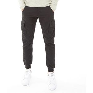 Men's Jack Jones Paul Warner Slim Fit Cargo Pants in Black