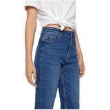 Jeans - Capri Broek - Blauw - Denim - Tapered Pasvorm